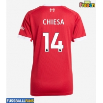 Liverpool Federico Chiesa #14 Heimtrikot Frauen 2025-26 Kurzarm